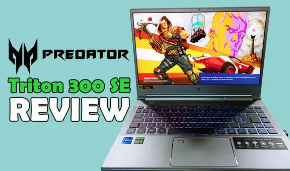 Predator Triton 300 SE: conoce lo bueno y lo malo de la laptop gaming de Acer