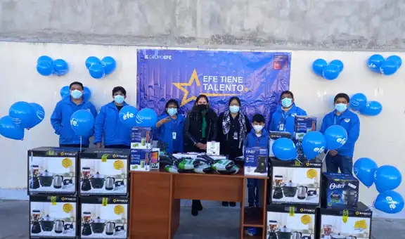 Grupo EFE entrega donaciones en electrodomésticos a nivel nacional