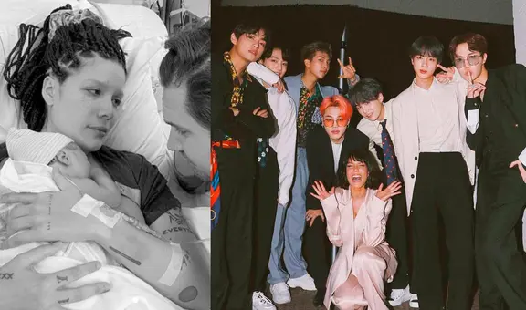 BTS saluda el nacimiento del bebé de Halsey