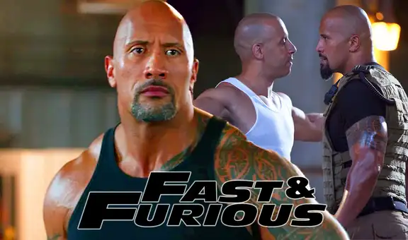 Dwayne Johnson no piensa volver a Fast & furious y acusa a Vin Diesel de manipulación