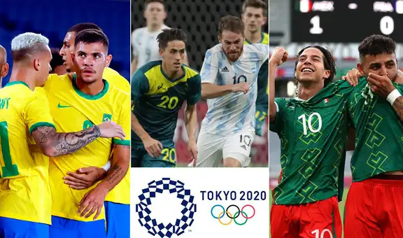 Tokio 2020: sigue resultados y tablas de posiciones en fútbol masculino de los Juegos Olímpicos