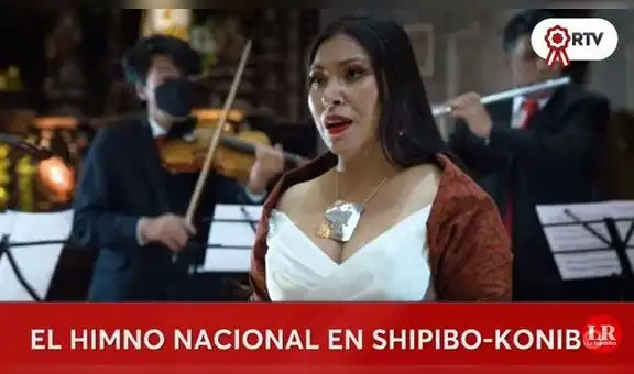 Bicentenario: presentan en estreno el himno patrio en shipibo-konibo 