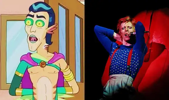 Rick y Morty: Mr. Nimbus estuvo inspirado en David Bowie, confirma showrunner