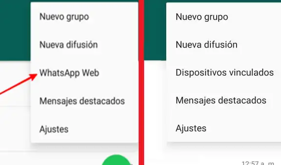 ¿Por qué desapareció WhatsApp Web y en su lugar tienes ‘Dispositivos vinculados’?