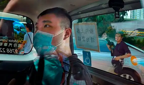 Ley de seguridad de Hong Kong: 9 años de cárcel para un joven que pedía libertad con una pancarta 