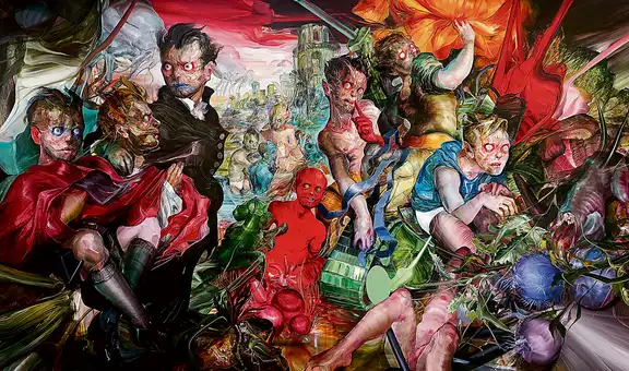Cien artistas en muestra de Bellas artes