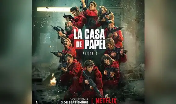 La casa de papel 5: fecha de estreno, capítulos, personajes y qué pasará
