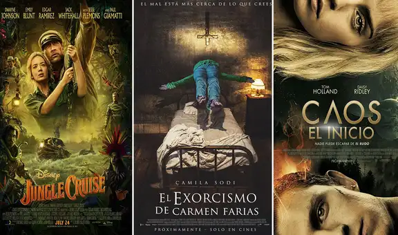 10 películas en cartelera: comedia, terror y los títulos que podrás ver HOY en cines 