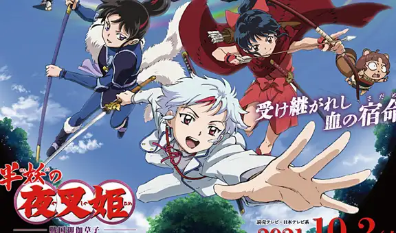 Inuyasha y Aome conocerán a su hija: tráiler de Hanyo no yashahime 2 anticipa escena