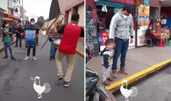 Padre pide a banda musical que toque “Bartolito” para alegrar a su niño