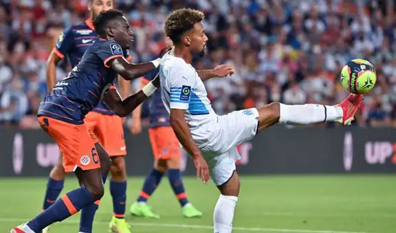 Montpellier vs. Marsella: duelo fue suspendido por lanzamiento de objetos al campo de juego