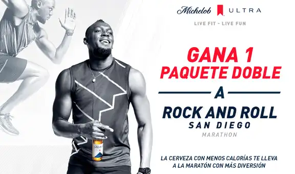 Michelob Ultra y Usain Bolt anuncian nuevo evento deportivo