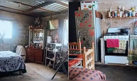 Joven comerciante enseña con orgullo su casa en TikTok y se vuelve viral