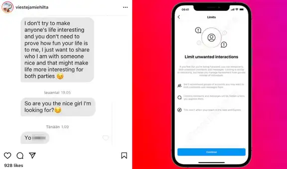 Instagram presenta Limits para proteger a las cuentas que se vuelven virales