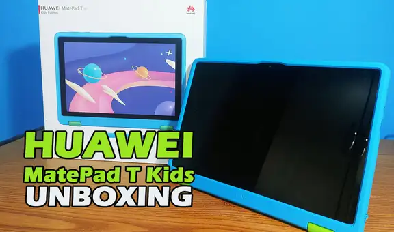 Huawei MatePad T Kids: unboxing de la nueva tablet para que los niños aprendan