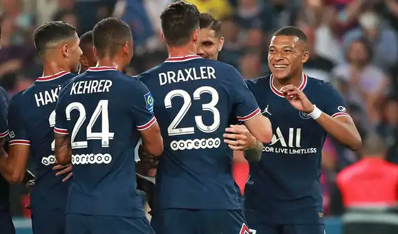 En un festival de goles, PSG derrotó a Estrasburgo por 4-2, en la fecha 2 de la Ligue 1