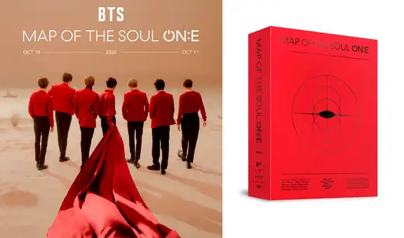 BTS, ‘MAP OF THE SOUL ON:E’ DVD y Blu-Ray: qué trae, detalles y dónde comprar