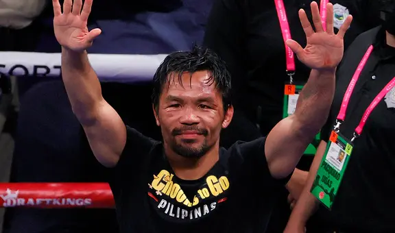 Manny Pacquiao anunció que será candidato a la presidencia de Filipinas
