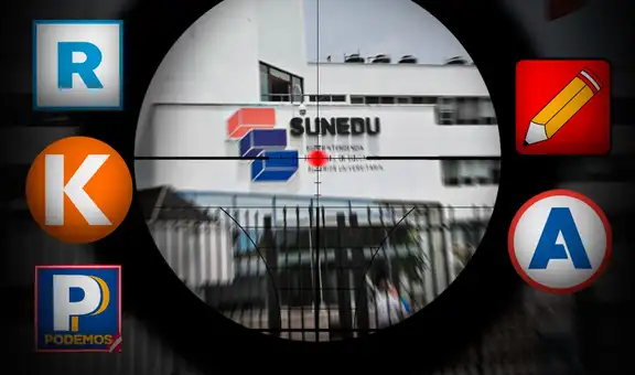 Congresistas de cinco bancadas ya pusieron en la mira a la Sunedu