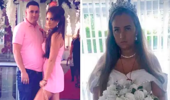 Fallece el día de su boda y novia usa el vestido con el que se iba a casar para el funeral