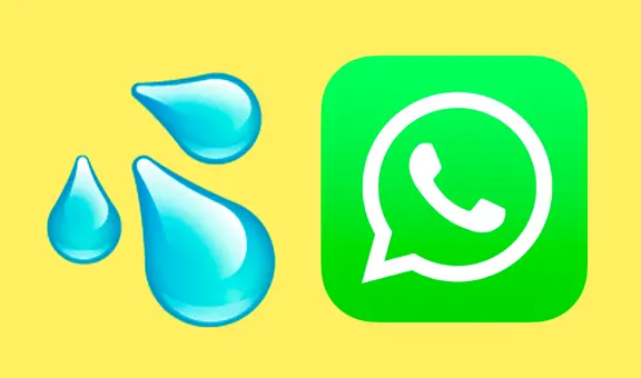 WhatsApp: ¿cuál es el verdadero significado detrás del emoji de las “gotas”?