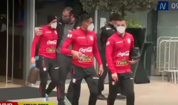 La selección nacional partió rumbo al Nacional para entrenar antes de enfrentar a Uruguay