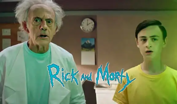 Rick y Morty: Christopher Lloyd regresa como Rick Sánchez en nuevo spot de Adult Swim