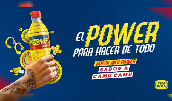 Inca Kola lanza nuevo producto con sabor a camu-camu