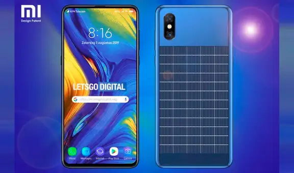Xiaomi patenta un smartphone con batería infinita: se cargaría con energía solar