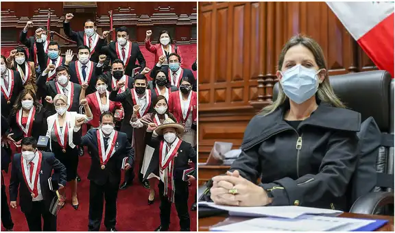Bancada de Perú Libre rechaza expresiones de María del Carmen Alva sobre vacancia presidencial