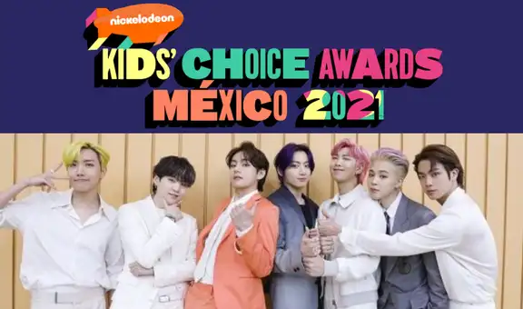 BTS en los KCA México 2021: lista completa de ganadores y lo mejor de los Kids’ Choice Awards