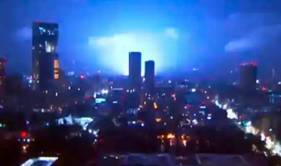 ¿Qué fueron las misteriosas luces que se vieron en el cielo de México durante el terremoto?