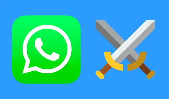 WhatsApp: ¿qué significa el emoji de las espadas cruzadas y cómo se usa?