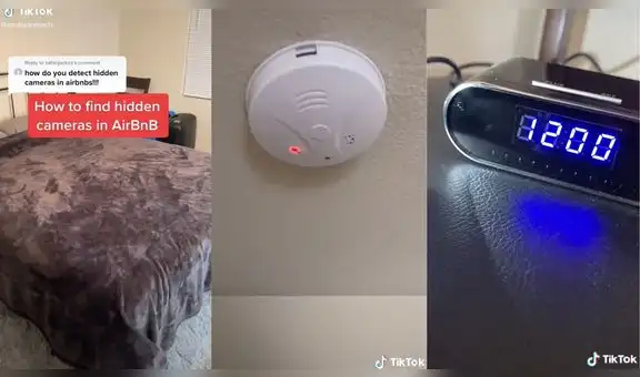 Hacker revela cómo encontrar cámaras ocultas en un Airbnb o en una habitación de hotel