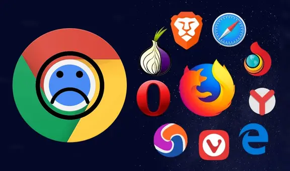 Las cinco mejores alternativas a Google Chrome y en qué lo superan