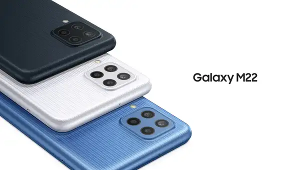 Samsung Galaxy M22: nuevo gama media con cuatro cámaras y batería de 5.000 mAh