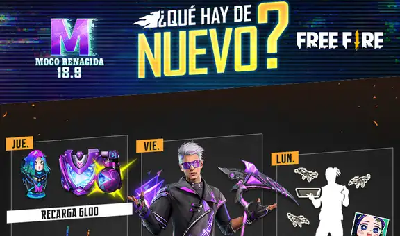 Garena Free Fire: todos los objetos de la agenda semanal del 15 al 21 de septiembre de 2021 