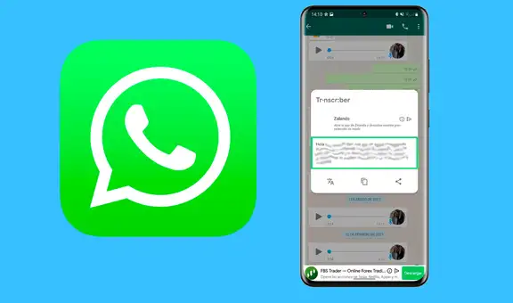 WhatsApp: ¿cómo convertir audios en mensajes de texto?