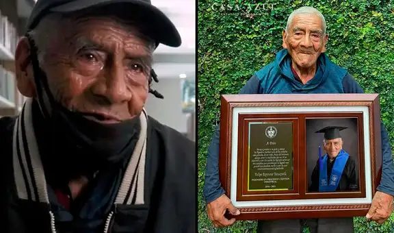 “¡No tengo límites!”: abuelito de 85 años se gradúa como ingeniero y ahora va por la maestría
