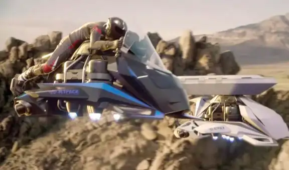 Fabrican la primera moto voladora del mundo: ¿cómo funciona y cuánto cuesta?