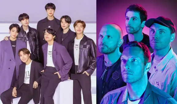 BTS y Coldplay en “My universe”: metas globales y por países para YouTube, Spotify y más