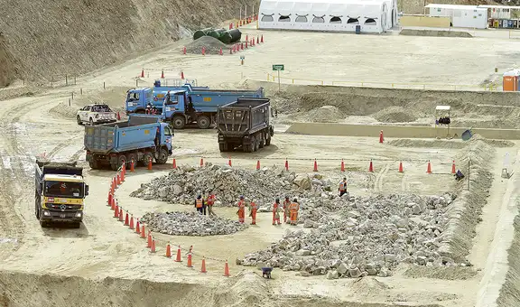 Siete proyectos mineros iniciarían su construcción el próximo año