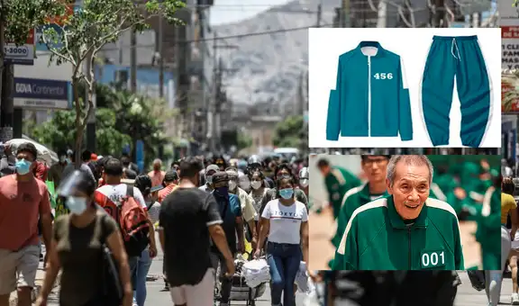 Empresarios peruanos sacan a la venta los buzos de la serie El juego del calamar