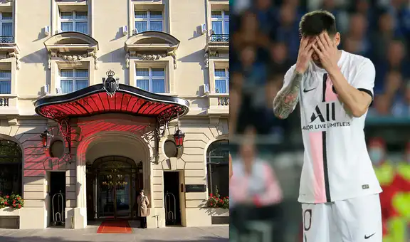 Robaron en el hotel donde se hospeda Lionel Messi en pleno centro de París