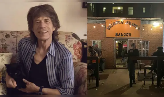 Mick Jagger acude a un bar en Carolina del Norte y nadie lo reconoce