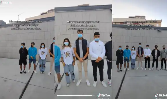 Jóvenes graban curioso video para pedirles a los padres de su amiga que la dejen salir