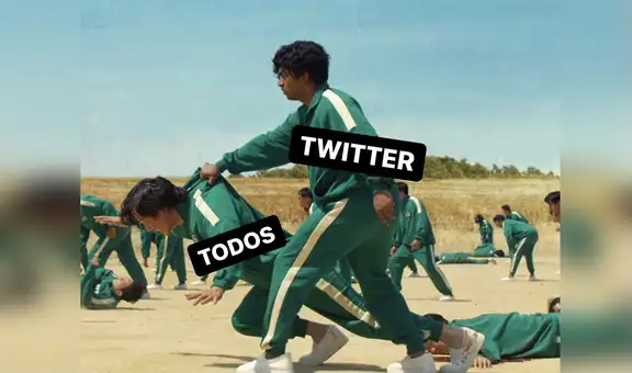 Netflix comparte meme de Squid game ante la caída mundial de Whatsapp, Facebook e Instagram