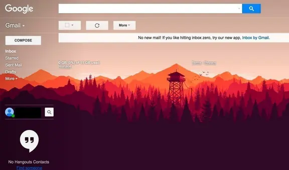Gmail: ¿cómo colocar tu imagen favorita como fondo en tu bandeja de entrada?
