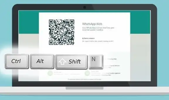 WhatsApp Web: ¿qué sucede cuando presionas las teclas Ctrl, Shift, Alt y N en tu PC o laptop?