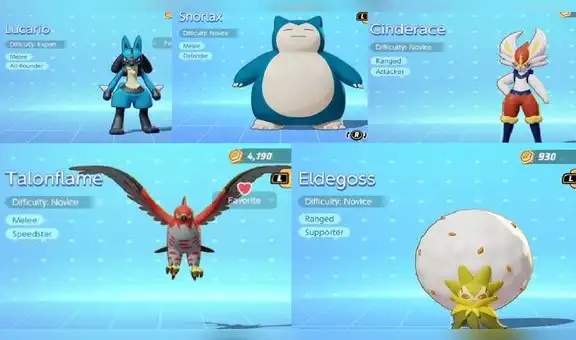 Pokémon  Unite: ¿cuál es el mejor Pokémon, según cada categoría, para ganar con mayor facilidad?